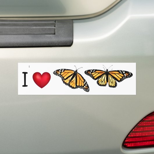 Bumpersticker I (hart) Monarchen (Op auto)