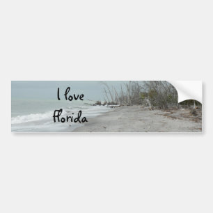 Bumpersticker, ik hou van Florida Bumpersticker