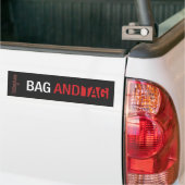 Bumpersticker in zakken en Labels (Op Truck)