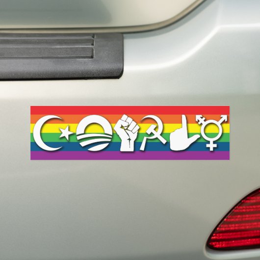 Bumpersticker invullen (Op auto)
