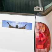 Bumpersticker "Jesus Alles" (Op Truck)