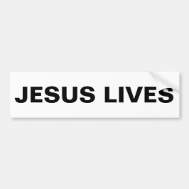 Bumpersticker "Jesus Lives"