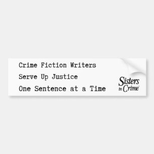 Bumpersticker Justitie