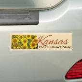 Bumpersticker - KANSAS (Op auto)
