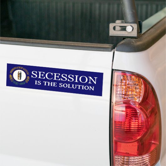 Bumpersticker Kentucky (Op Truck)