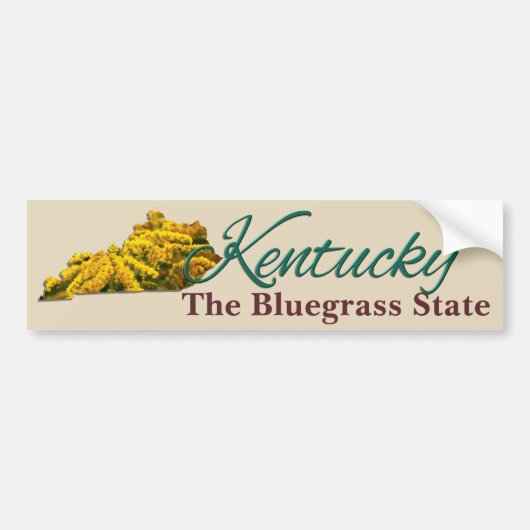 Bumpersticker - KENTUCKY (Voorkant)