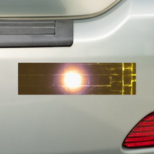 BUMPERSTICKER KOELE ECO STIJL (Op auto)