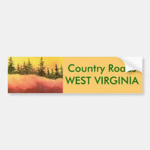 Bumpersticker landwegen