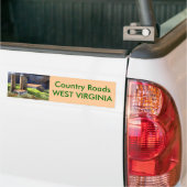 Bumpersticker landwegen (Op Truck)