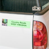 Bumpersticker landwegen (Op Truck)