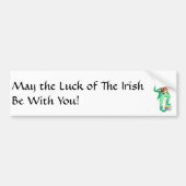 Bumpersticker Leprechaun (Voorkant)