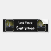 Bumpersticker "Les Yeux Sans Visage" (Voorkant)