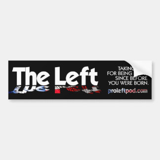 Bumpersticker - links, gedefinieerd...