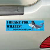 Bumpersticker Lord Rippletail I rem voor walvissen (Op auto)