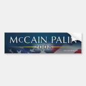 Bumpersticker McCain Palin 2008 (Voorkant)