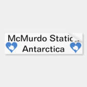 Bumpersticker McMurdo Station Antarctica (Voorkant)