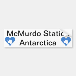 Bumpersticker McMurdo Station Antarctica