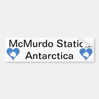 Bumpersticker McMurdo Station Antarctica