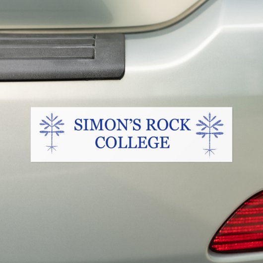 Bumpersticker met Blue SRC & Sapling (Op auto)