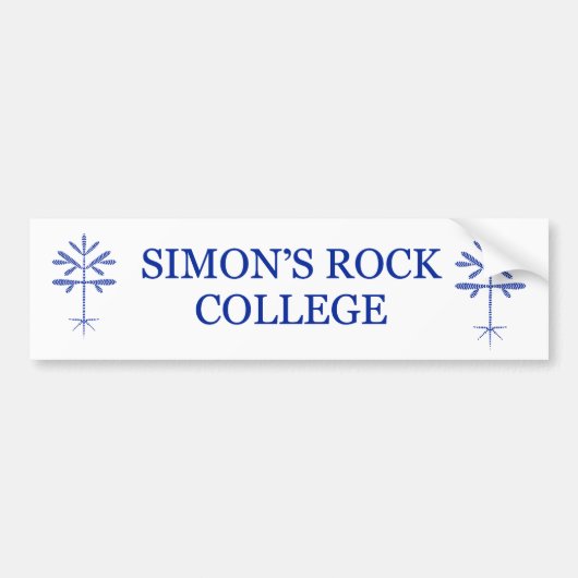 Bumpersticker met Blue SRC & Sapling (Voorkant)