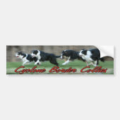 bumpersticker met Cyclone Border Collies bumper (Voorkant)