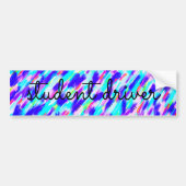 Bumpersticker met gekleurde Chaos (Voorkant)