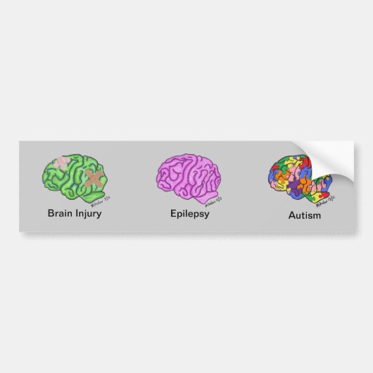 Bumpersticker met meerdere remmen (Voorkant)