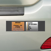 Bumpersticker met multipele sclerose (Op auto)