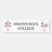 Bumpersticker met Zwarte SRC en Pride Saplings (Voorkant)
