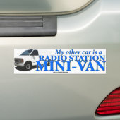 Bumpersticker - Mijn andere auto is... (Op auto)