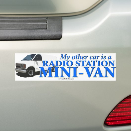 Bumpersticker - Mijn andere auto is... (Op auto)