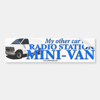 Bumpersticker - Mijn andere auto is...