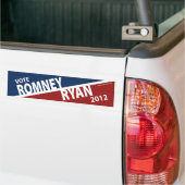 Bumpersticker Mitt Romney Paul Ryan 2012 (Op Truck)