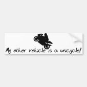 Bumpersticker motorfiets (Voorkant)