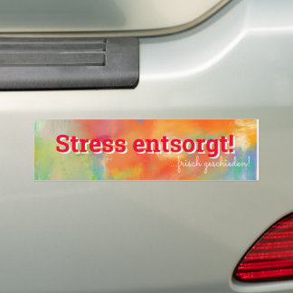 Bumpersticker na echtscheiding