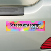 Bumpersticker na echtscheiding (Op auto)