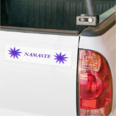 bumpersticker NAMASTE (Op Truck)