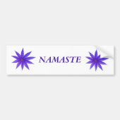 bumpersticker NAMASTE (Voorkant)