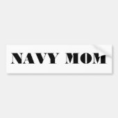 Bumpersticker Navy Mam (Voorkant)
