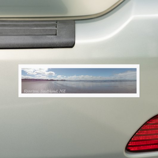 Bumpersticker NZ, Riverton (Op auto)