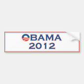 Bumpersticker Obama 2012 (Voorkant)