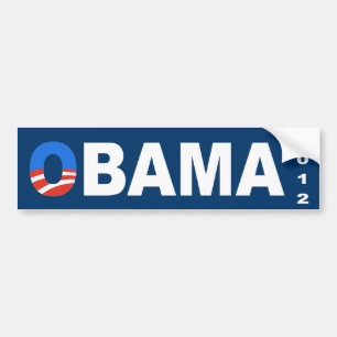 Bumpersticker Obama 2012