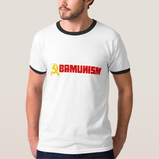 Bumpersticker - Obamunisme T-shirt (Voorkant)