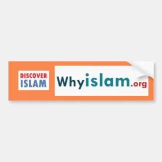 Bumpersticker Ontdek de islam (17)