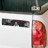 Bumpersticker op de vaste grond (Op Truck)