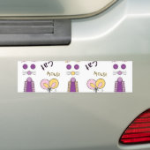 Bumpersticker "Opnieuw samenvoegen" (Op auto)