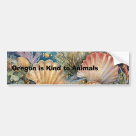 Bumpersticker Oregon is vriendelijk voor dieren