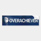 BUMPERSTICKER OVERPERFORMER (Voorkant)