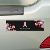 Bumpersticker OVERVIVOR BLK (Op auto)