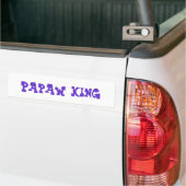 Bumpersticker "Papaw King" (Op Truck)